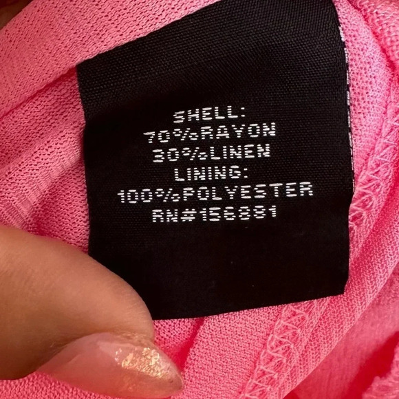 MAREE Pour Toi Pink High low Maxi Skirt size 14 - Picture 8 of 8